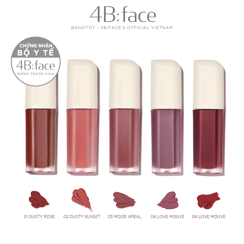 Son tint 4B:face Soft Blur Velvet Tint 3g 4bface