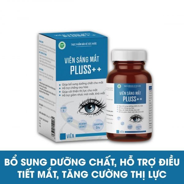 Viên sáng mắt Biolab Pluss++ - Bổ sung dưỡng chất, hỗ trợ điều tiết mắt, tăng cường thị lực