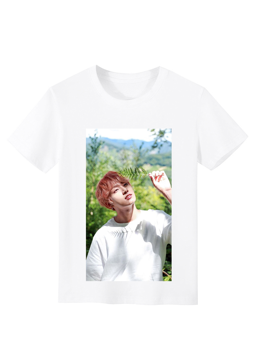 Áo thun in hình ảnh BTS JUNGKOOK mặc mát hàng chất lượng
