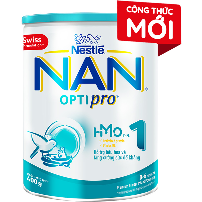 Sữa Bột Nestlé NAN OPTIPRO HM-O 1 400g