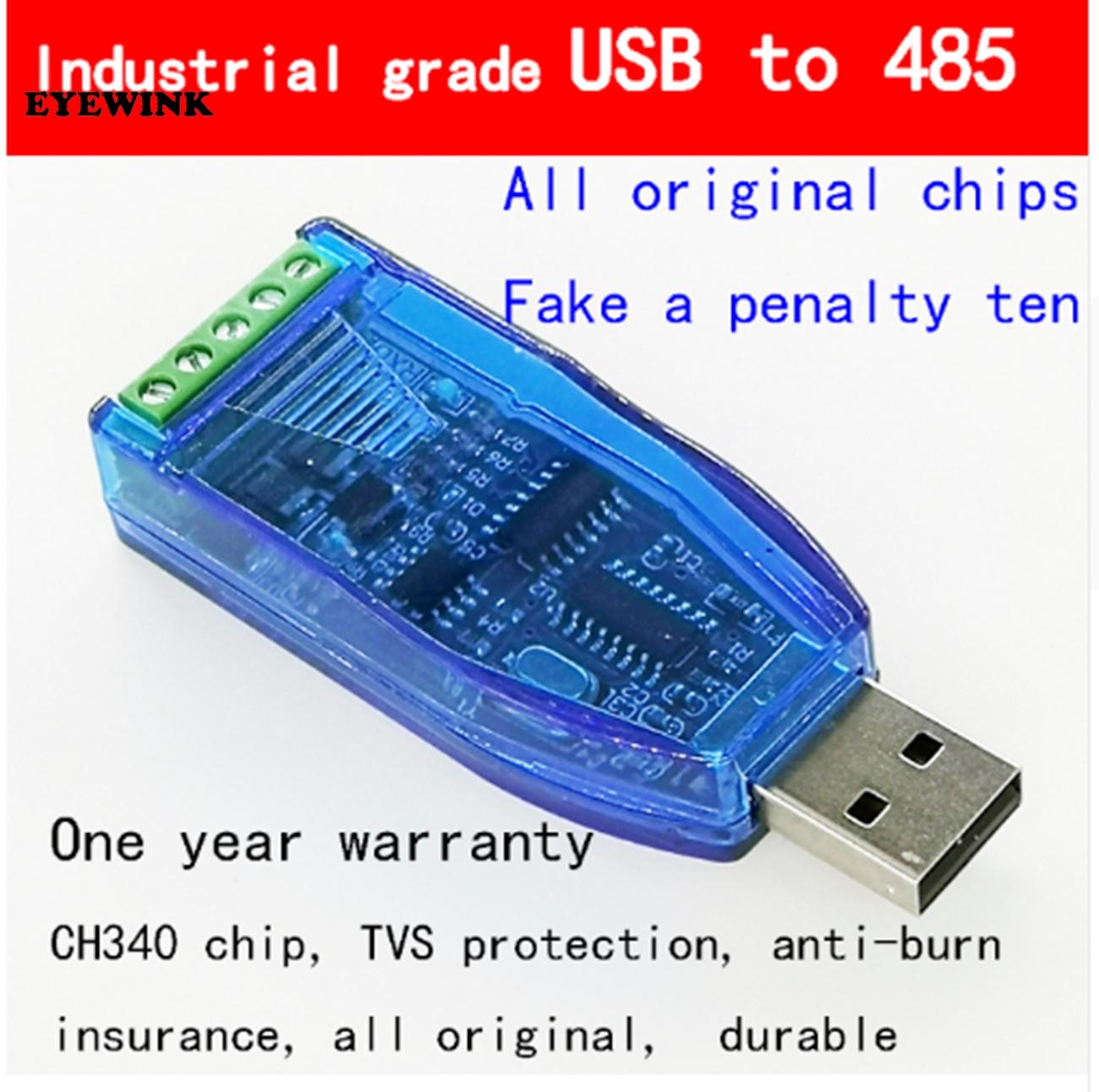 Công Nghiệp USB Sang RS485 Nâng Cấp Bảo Vệ Bộ Chuyển Đổi RS485 Khả Năng Tương Thích V2.0 Tiêu Chuẩn RS-485 Một Cổng Kết Nối Mô-đun