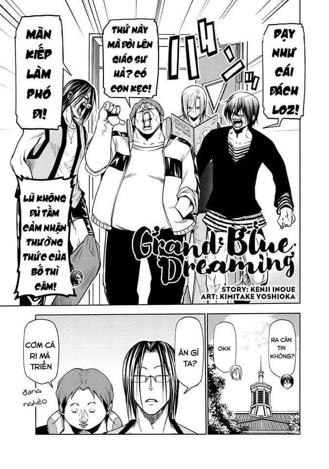 cô gái thích lặn - grand blue chapter 87.3 15