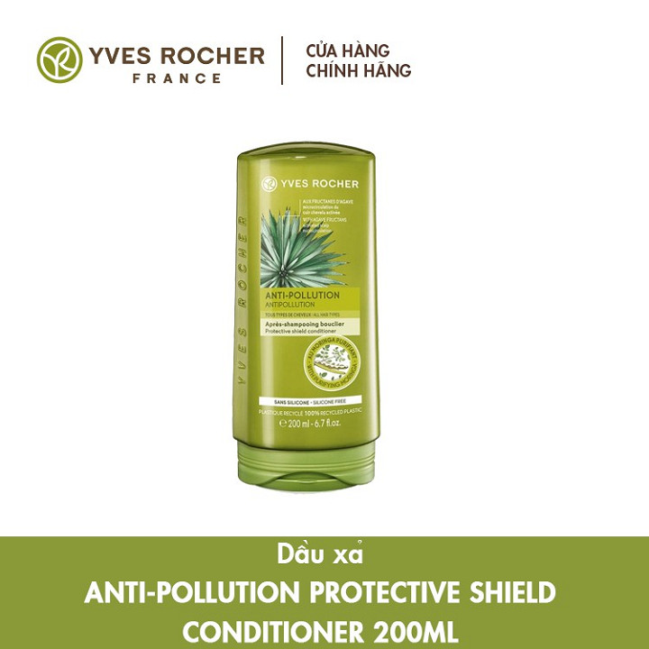 Dầu Xả Thanh Lọc Và Bảo Vệ Tóc Yves Rocher Anti-Pollution Protective Shield Conditioner 200ml