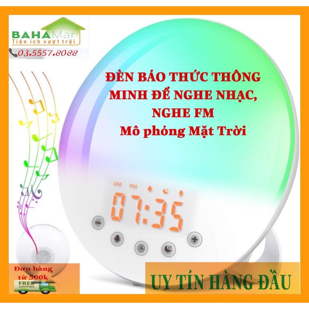 MẶT TRỜI THÔNG MINH - ĐỒNG HỒ BÁO THỨC ĐỔI MÀU NGHE FM VÀ GHI ÂM &quot;BAHAMAR&quot; được dùng vừa làm đồng hồ báo thức, nghe nhạc