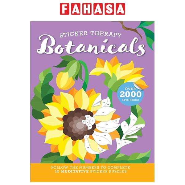 Sách ngoại văn: Sticker Therapy - Botanicals