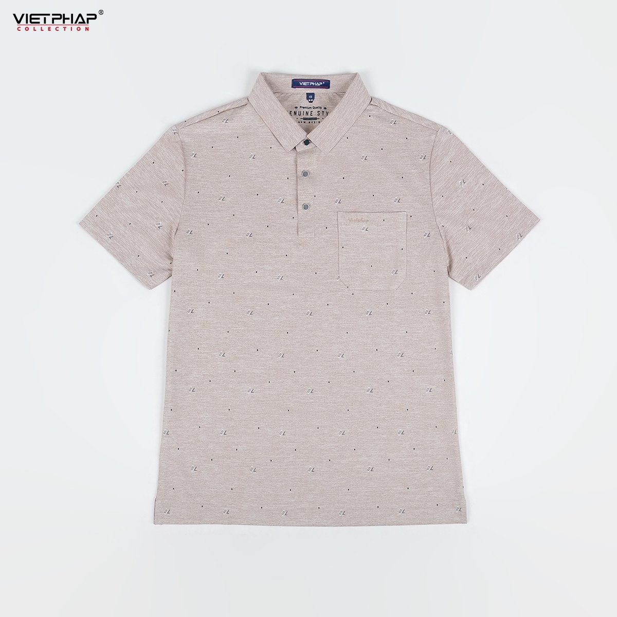 Áo Polo Nam VIỆT PHÁP Form Luxury - Thun Lạnh Cao Cấp, lịch lãm, sang trọng 35913