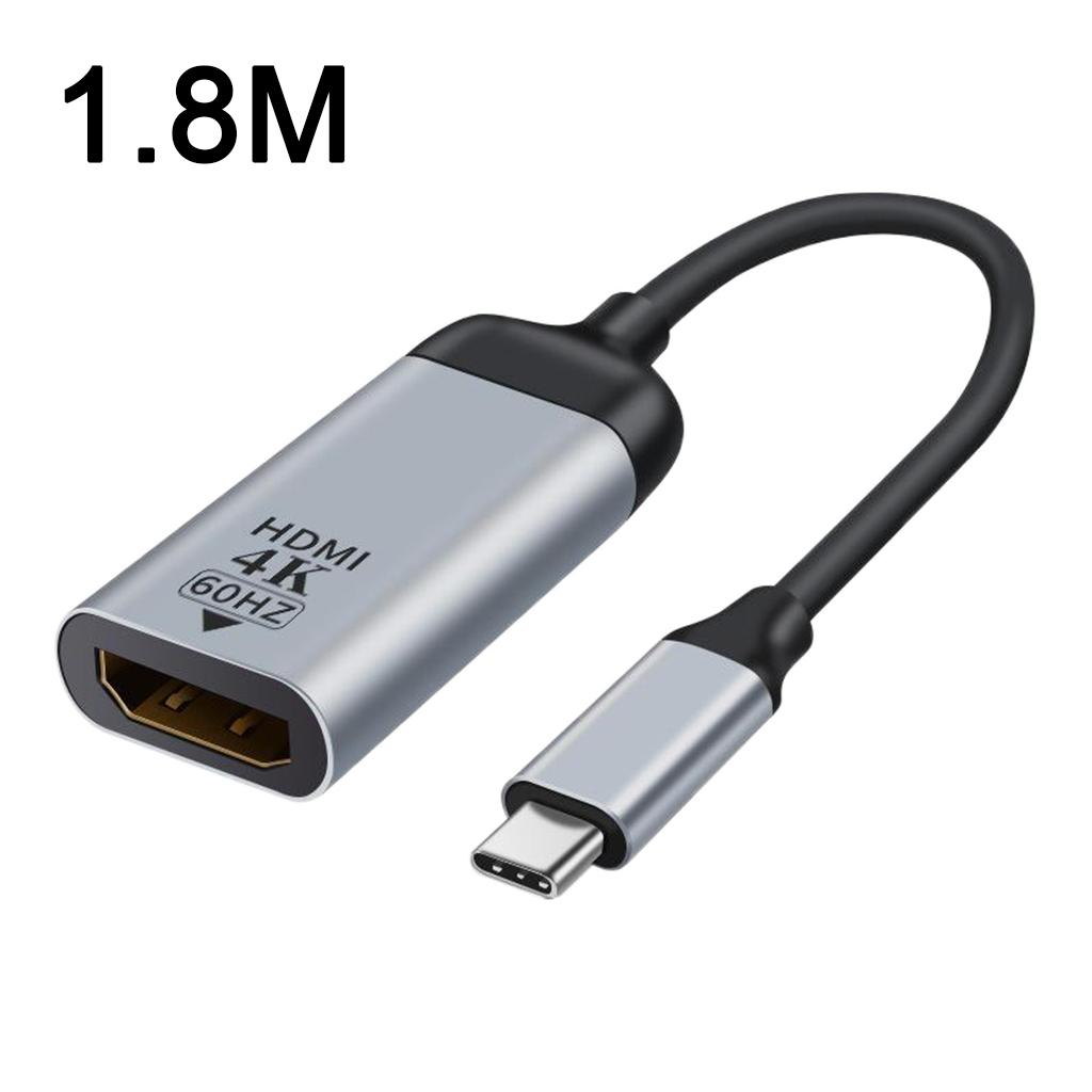 Portable Type C Type-C USB C to HDMI/DP Adapter Converter 4K 60Hz for Pro Air