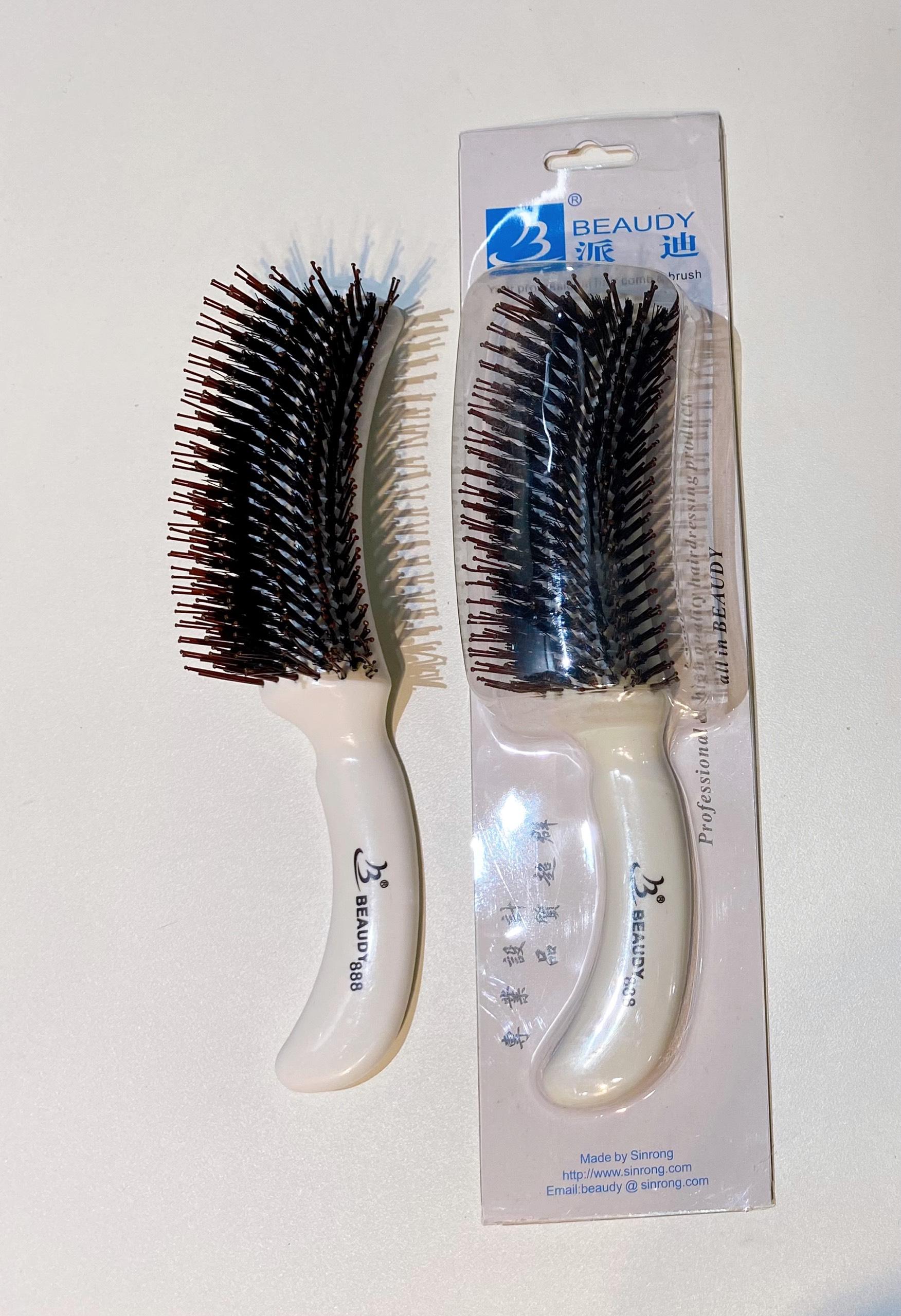 Lược chải tóc chữ S sấy tạo kiểu tóc gỡ rối thần thánh dành cho makeup làm tóc cô dâu - Hity Beauty