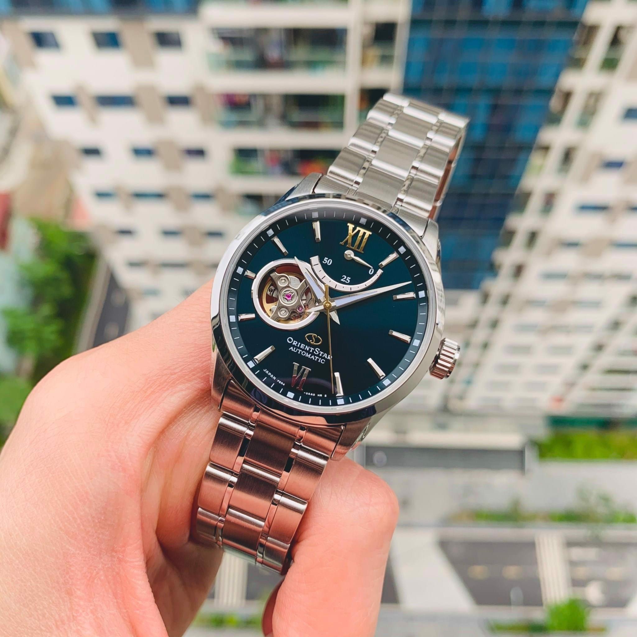 Đồng Hồ Nam Dây Thép Orient Automatic RE-AT0002E00B