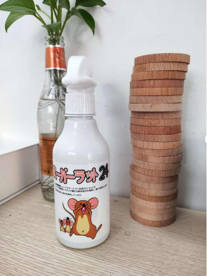 Chai Xịt Đuổi Chuột Hương Bạc Hà - Dành cho xe hơi và mọi nơi - Xua đuổi chuột an toàn, hiệu quả