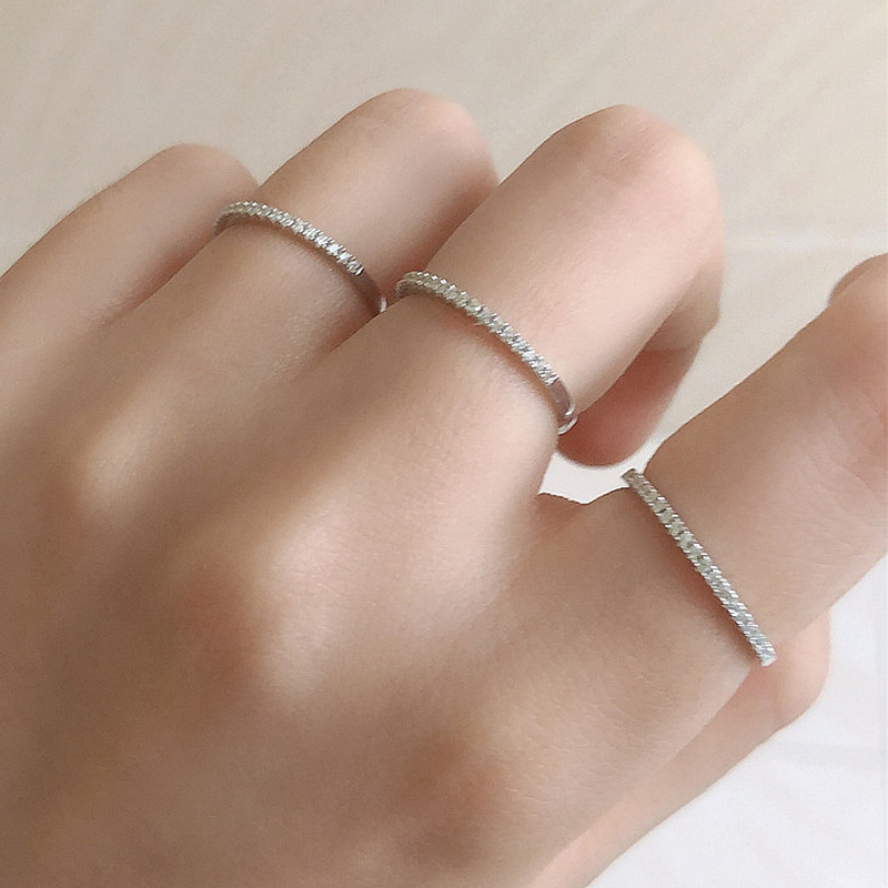 Nhẫn Bạc Nữ, Nhẫn Nữ Đính Đá Tự Nhiên - N2464 - Bảo Ngọc Jewelry