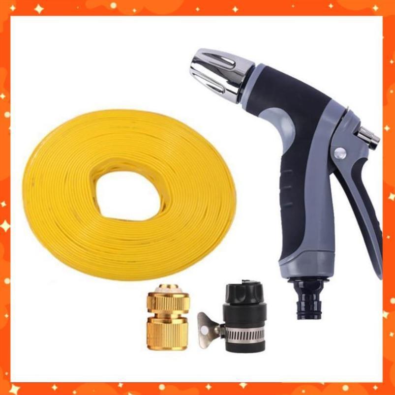 Bộ dây và vòi xịt tăng áp rửa xe tưới cây 20M 206817
