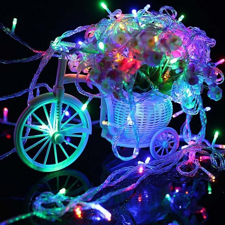 Dây Đèn Led Chớp Nhiều Màu 4m5 Bóng Tiêu