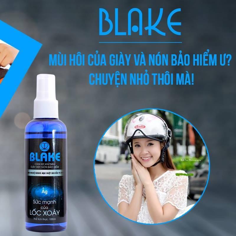 Khử mùi hôi nón bảo hiểm BLAKE (120mL), Hiệu quả khử mùi kéo dài đến 72h