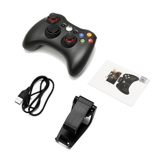 Tay cầm chơi game bluetooth VINYSON VA-008 hỗ trợ PC/ANDROID/IOS (Đen) HÀNG NHẬP KHẨU