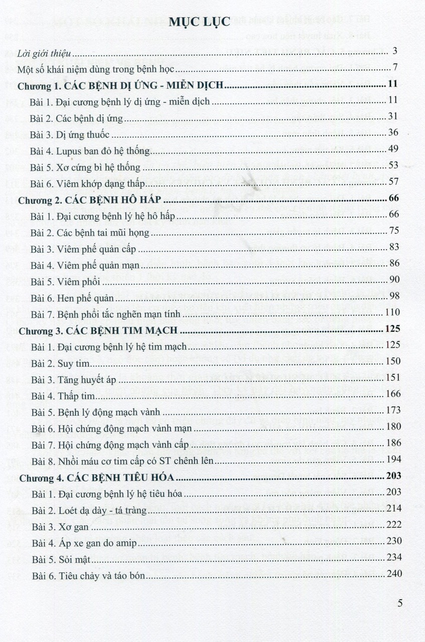 Bệnh Học (Sách đào tạo Dược sĩ Đại học) - Tái bản lần thứ tư có sửa chữa và bổ sung (năm 2023)