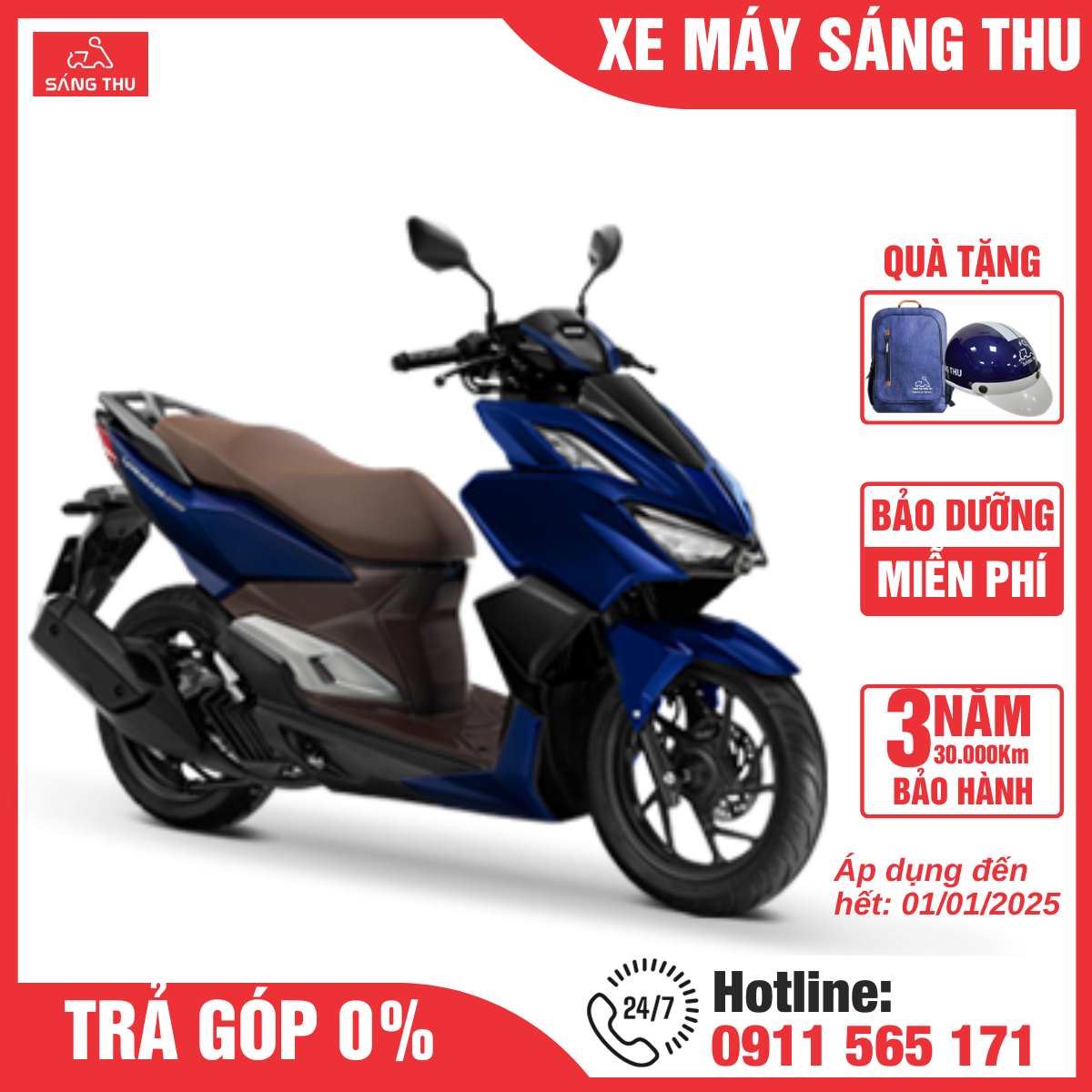 Xe Máy Honda Vario160 Phiên Bản Cao Cấp