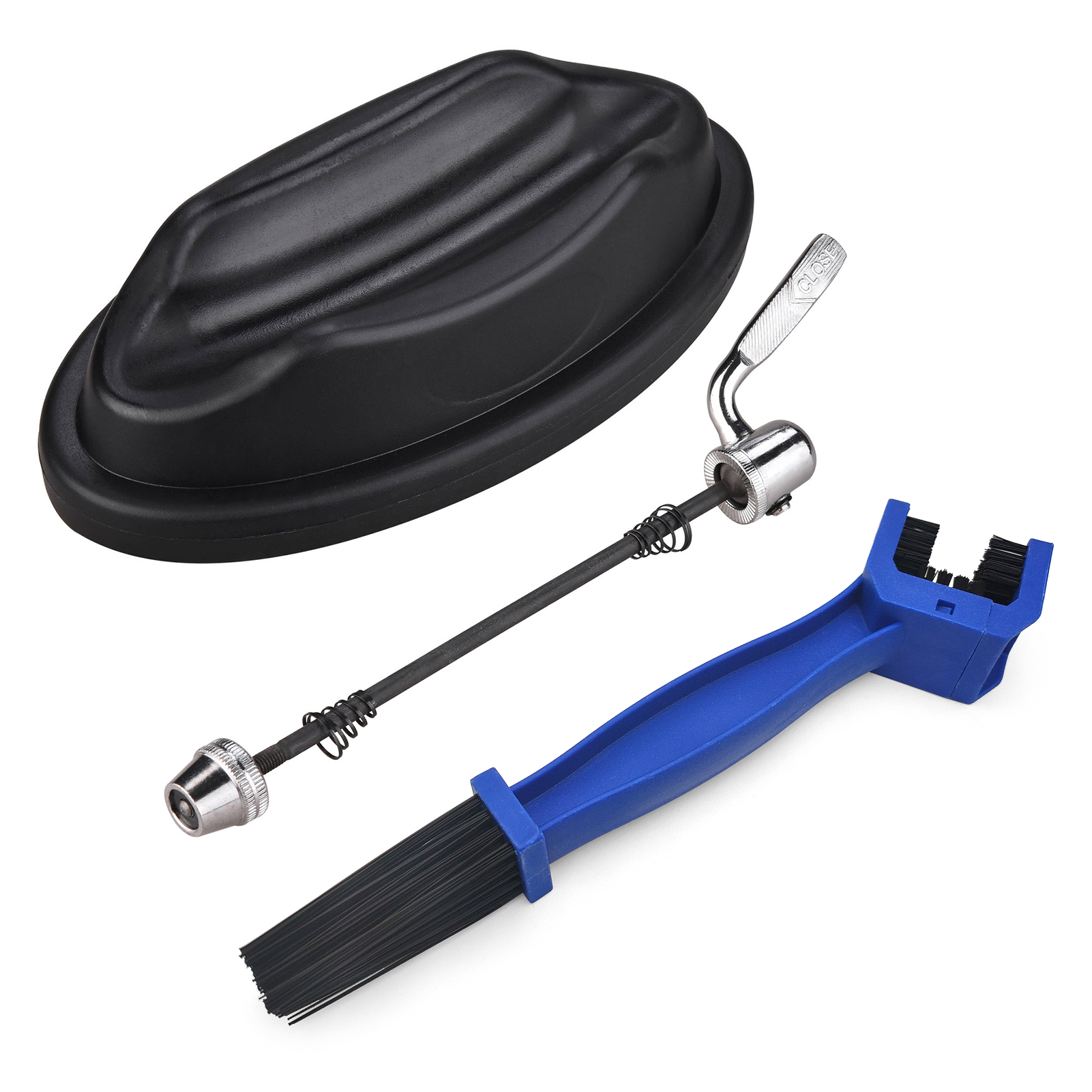 Bộ Phận Giữ Nâng Bánh Trước Và Xiên Trục Bánh Sau Bàn Chải Dây Sên Xe Đạp Leo Núi