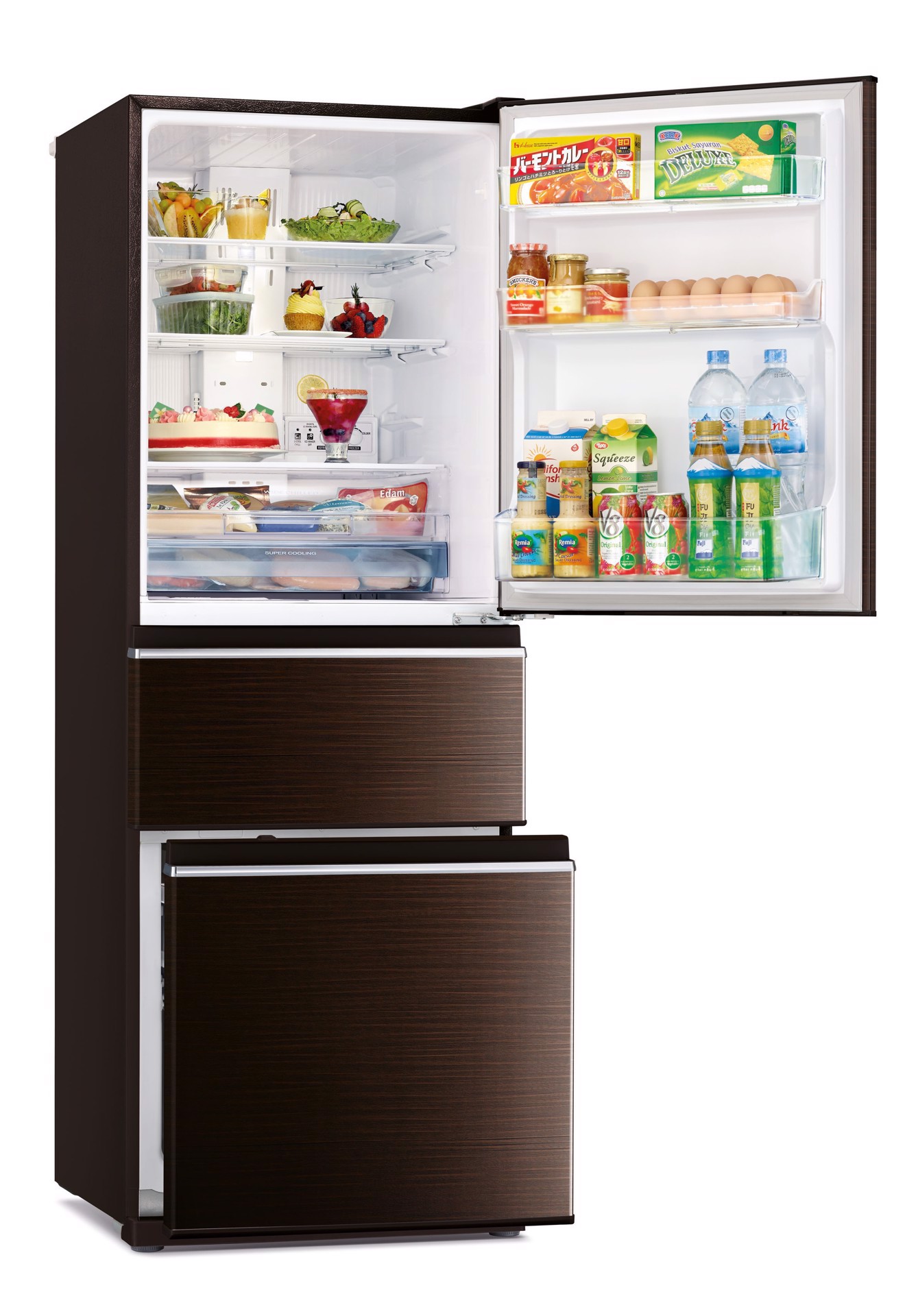 Tủ lạnh MITSUBISHI ELECTRIC MR-CX41ER-BRW-W - Hàng chính hãng