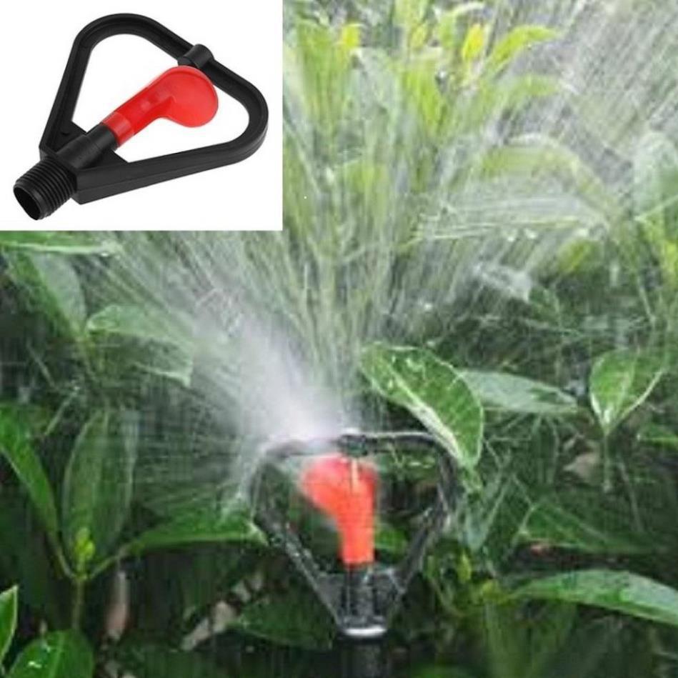 10 Vòi Tưới Cây Phun Mưa Tưới Sân Vườn bán kính 5-8m