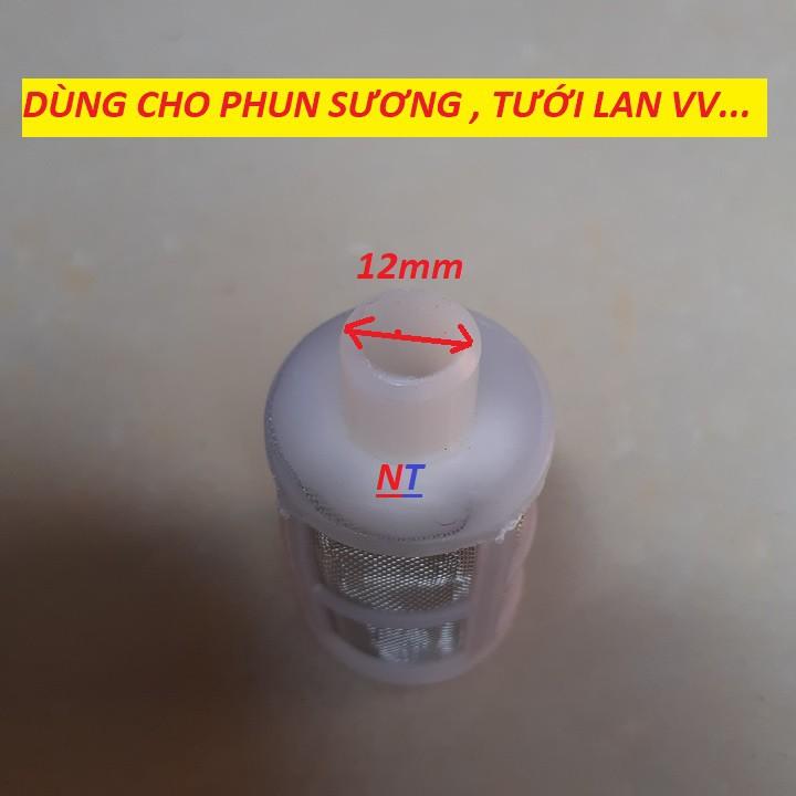 Lọc rác máy bơm phun sương , bơm phun thuốc các loại( lọc nhựa trắng )