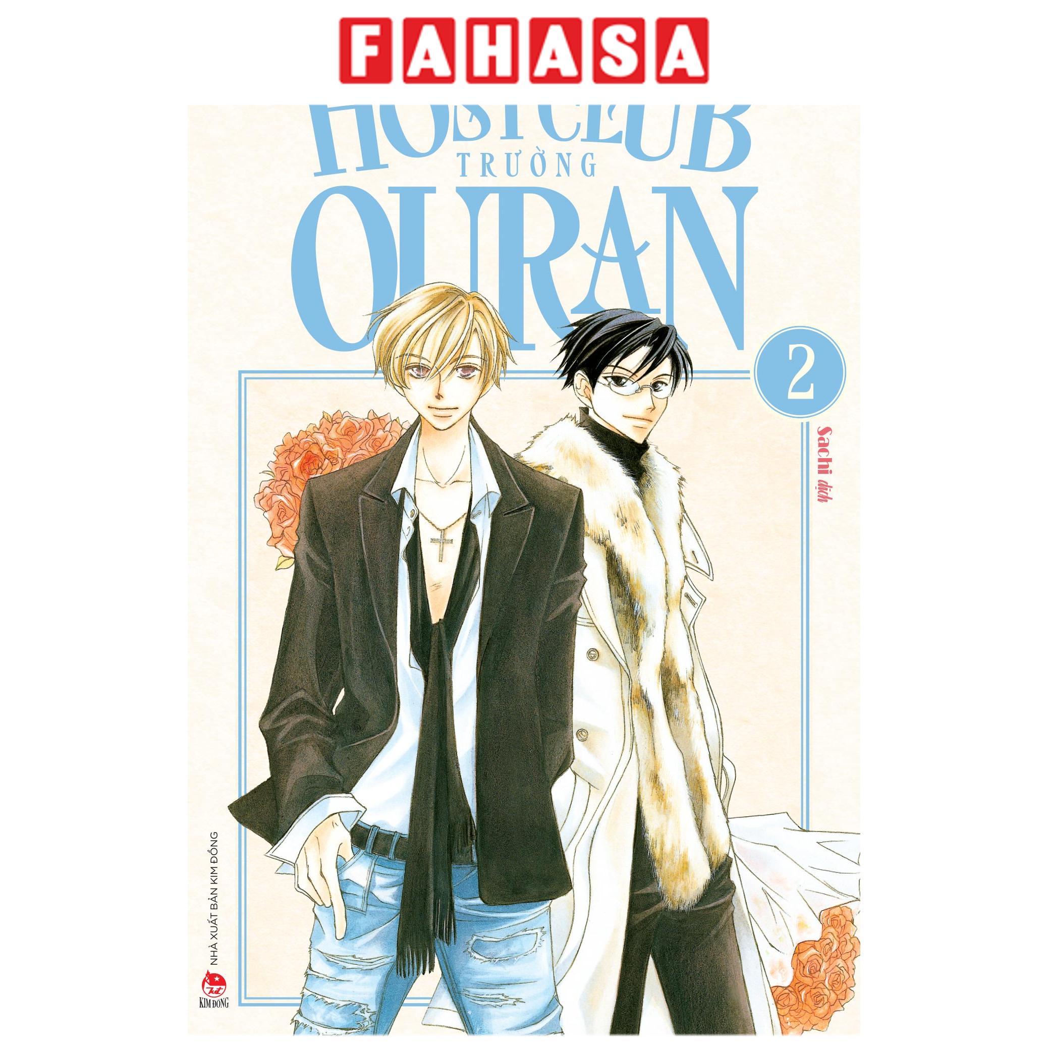 Sách - Combo Manga - Host Club Trường Ouran - Tập 1 + Tập 2 (Bộ 2 Tập)