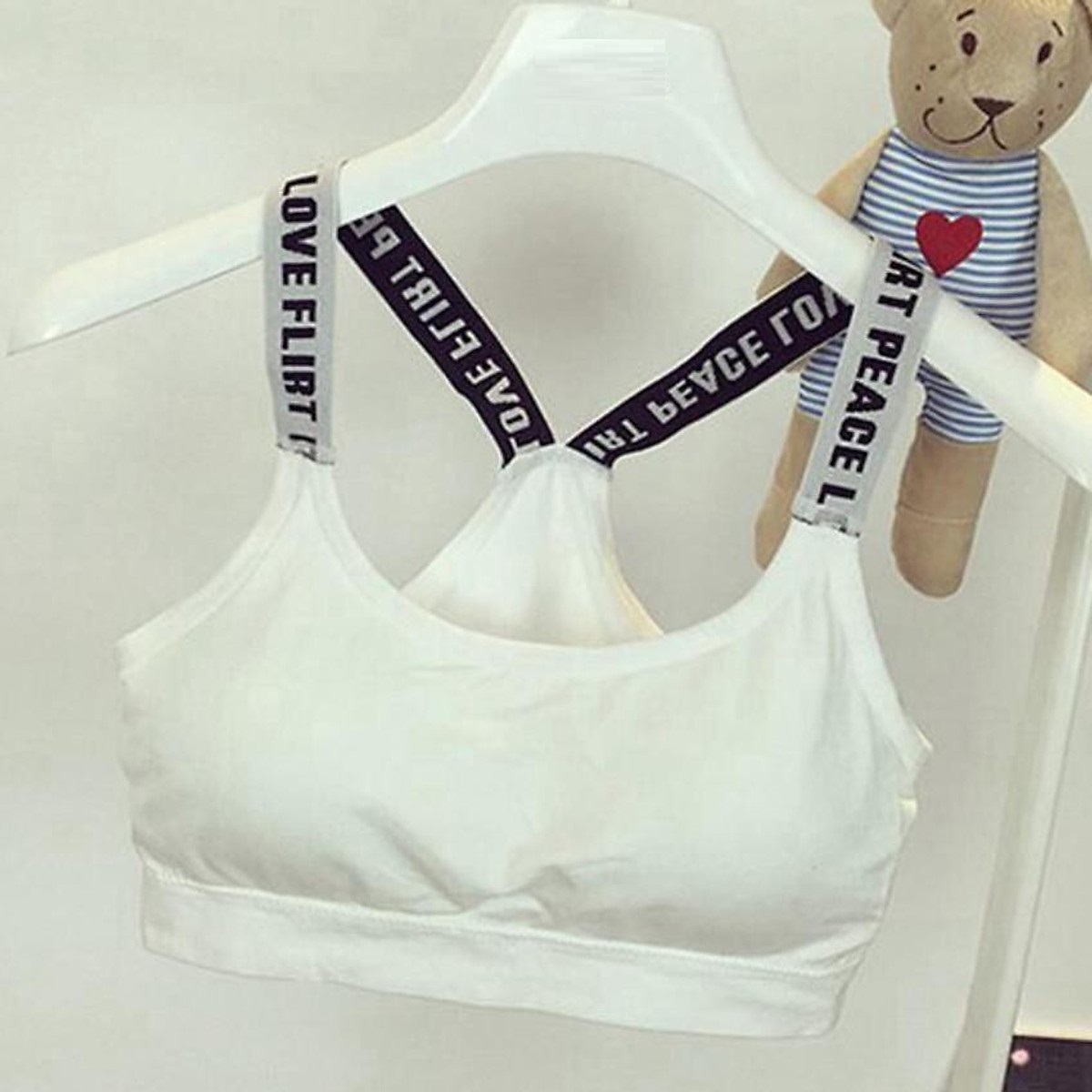 Áo ngực áo bra nữ không gọng thể thao croptop tập gym yoga thể dục nâng ngực