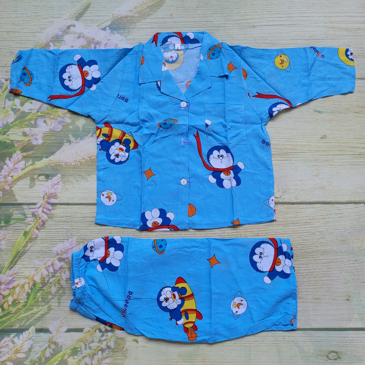 ĐỒ BỘ TOLE LANH TAY DÀI CHO BÉ TRAI SIZE 6