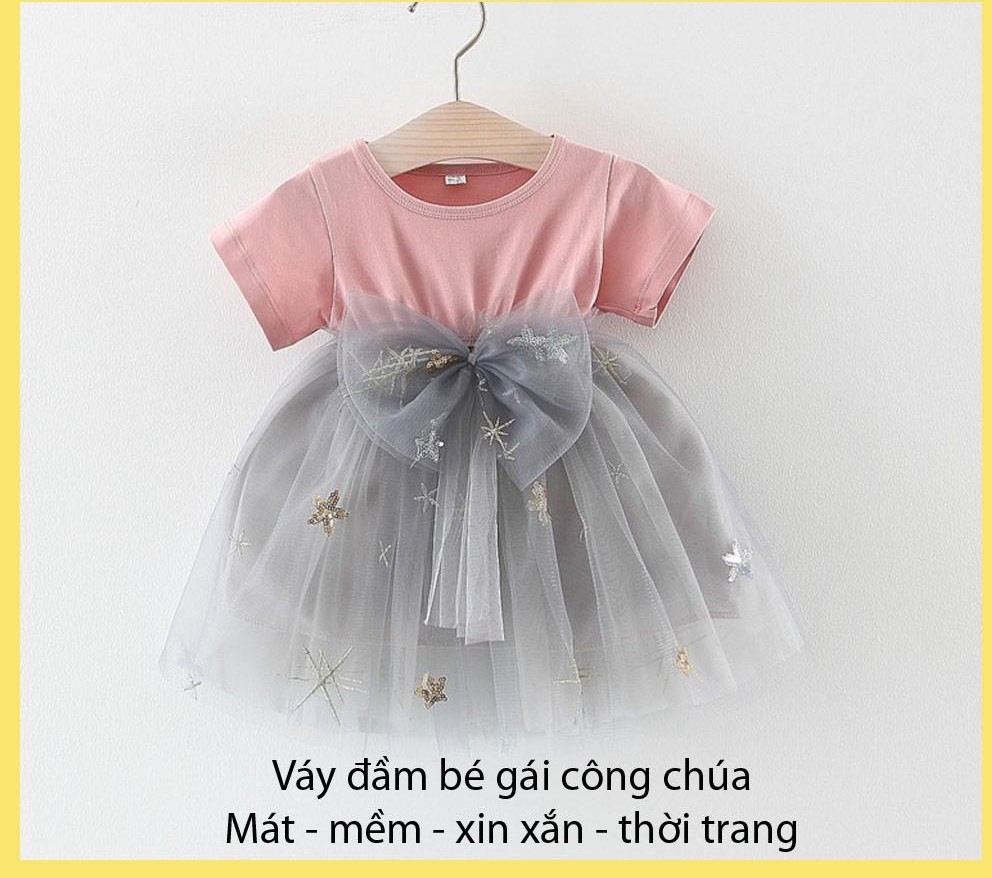 Váy Đầm Công Chúa Bé Gái, Váy Tutu Cao Cấp Cho Bé Size Từ 1 Đến 5 Tuổi