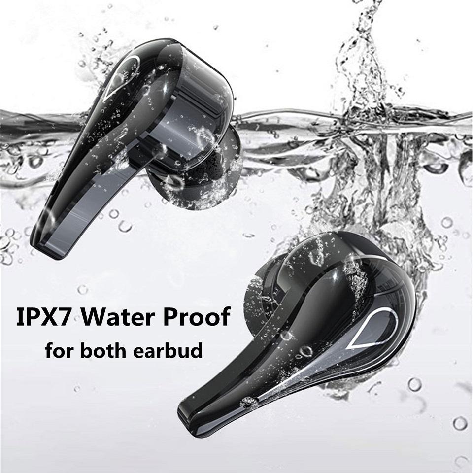 TWS Không Dây Bluetooth Tai Nghe HD Gương Màn Hình Màn Hình Hiển Thị LED Tai Nghe Nhét Tai 9D HIFI Stereo Tai Nghe Nhét Tai Tai Nghe Với 3500MAh Sạc Hộp