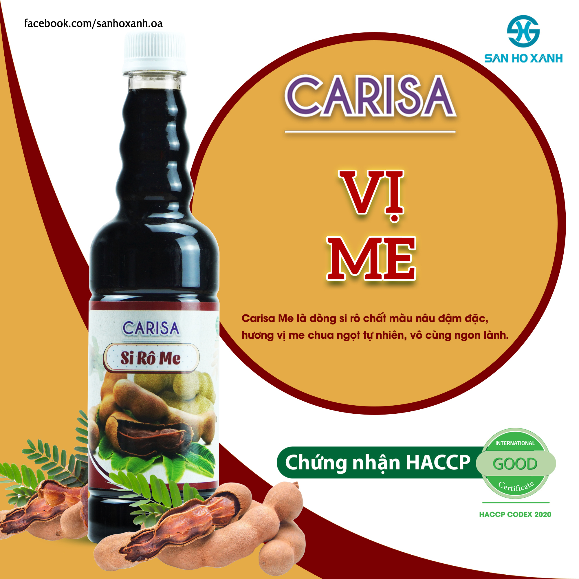 Si Rô CARISA 680g - 13 Vị Trái Cây