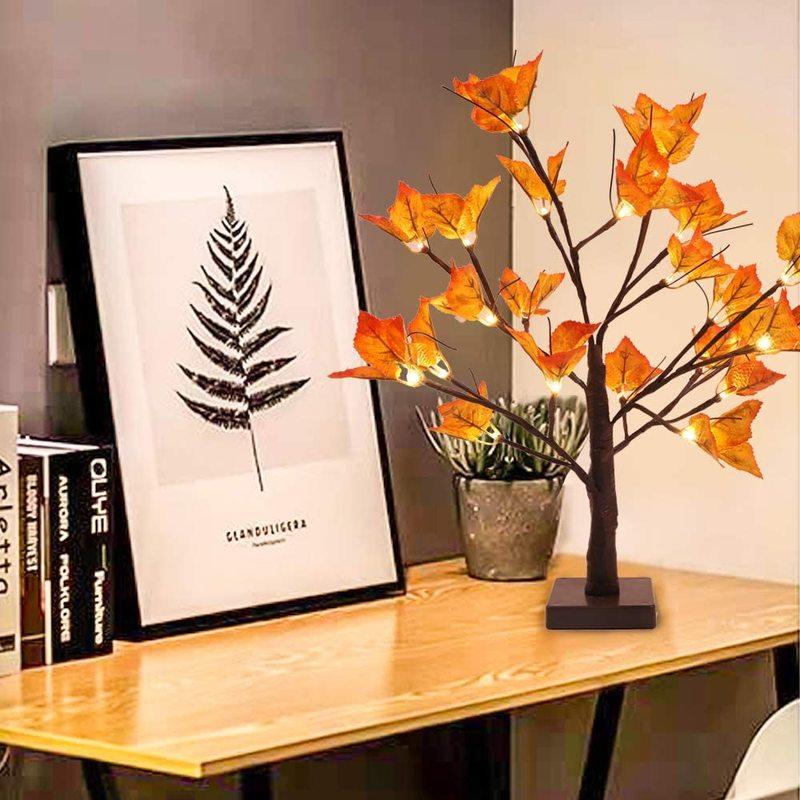 Đèn Led 24 Bóng Hình Cây Thông Trang Trí Giáng Sinh