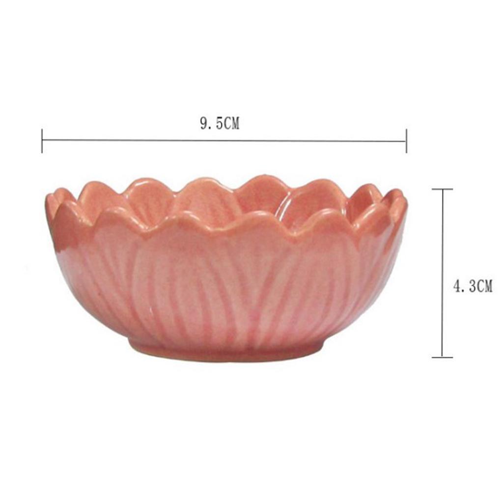 2 Pcs Replacement Ceramic Dish for Lamp Tart Oil Warmer Round 3.7" Blue