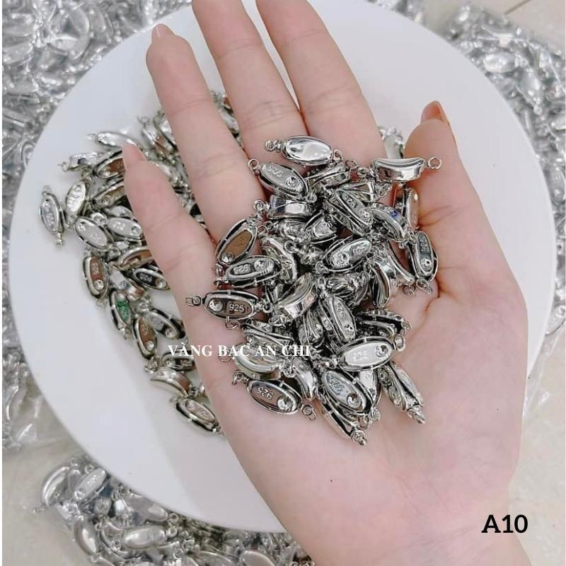 Khóa chốt làm vòng cổ hạt trai, phụ kiện vòng tay phong thuỷ, vòng handmade, Anchi Jewelery