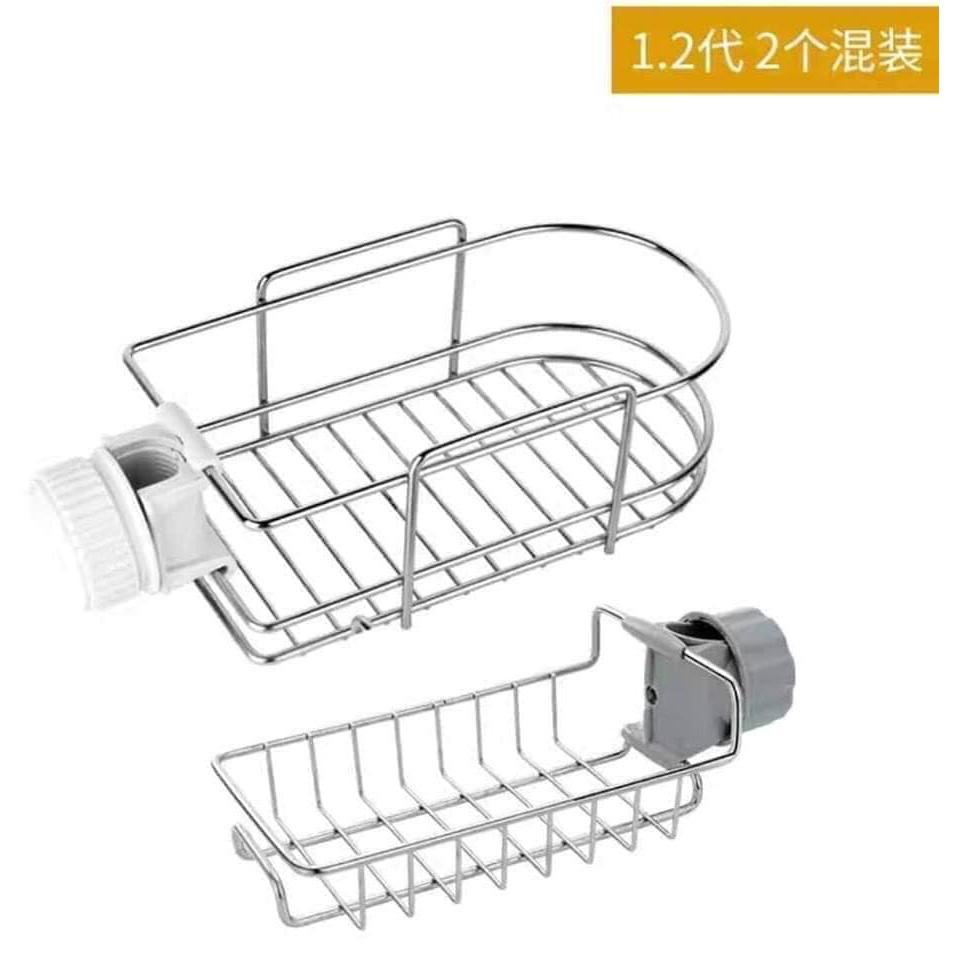 Giỏ Inox Gắn Vòi Rửa Bát Tiện Lợi Sạch Sẽ Dẻ Rửa Bát Gọn Gàng Và Luôn Khô Ráo