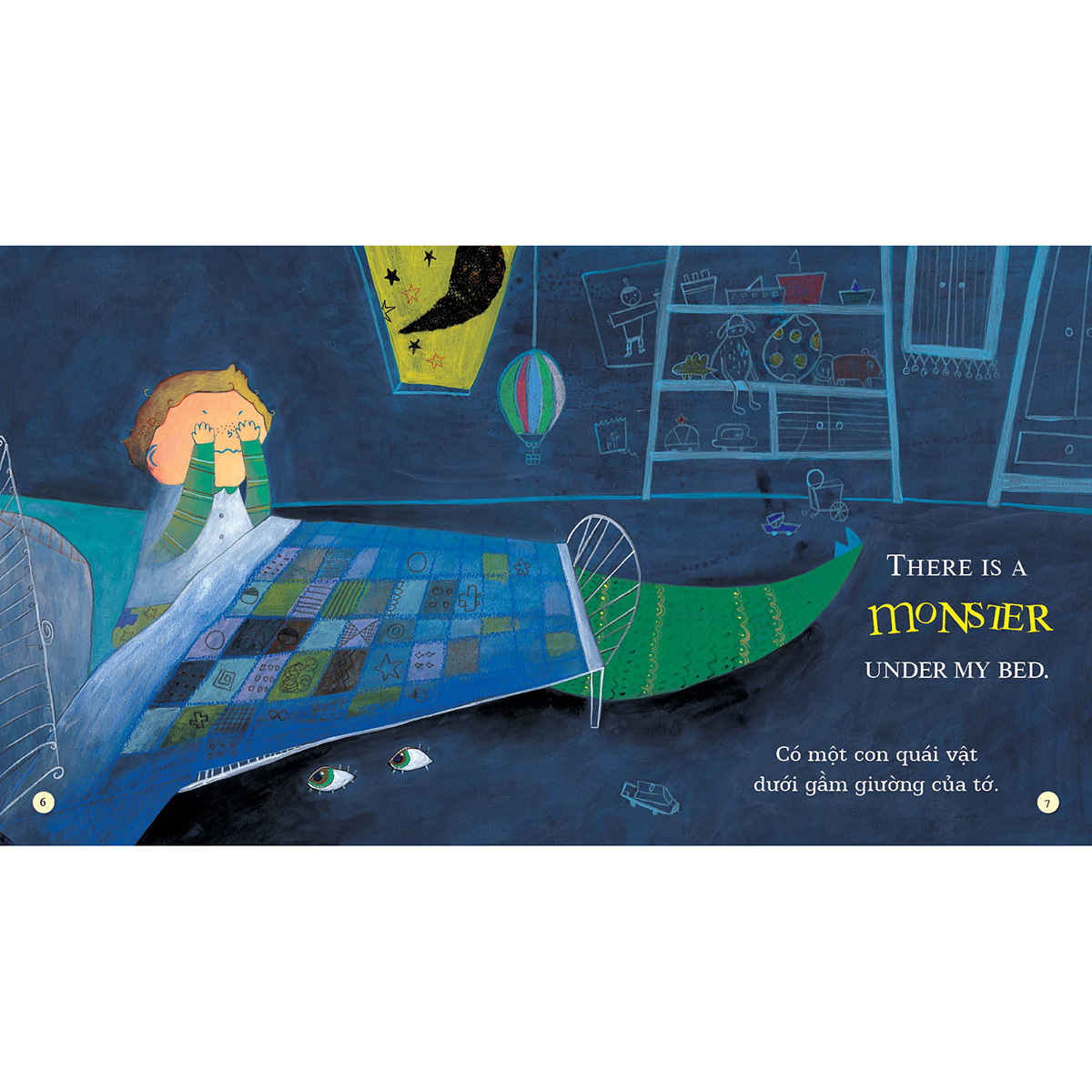 Quái vật dưới gầm giường - A monster Under my Bed - Playtime in English. Level 3