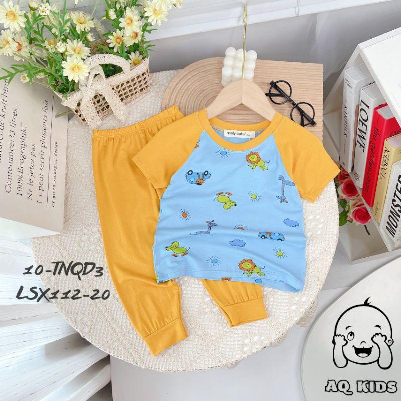 MINKY MOM Bộ Tay Ngắn Quần Dài Siêu Xinh