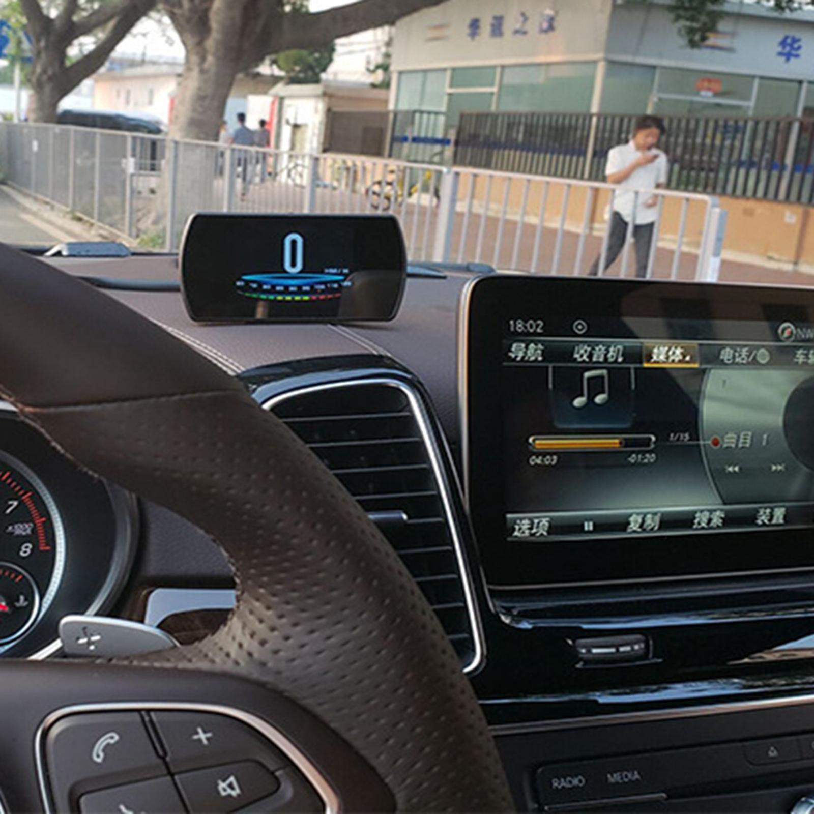 3" OBD2 Head up Display Multi-Color Accessories for Vehicles Safe Driving