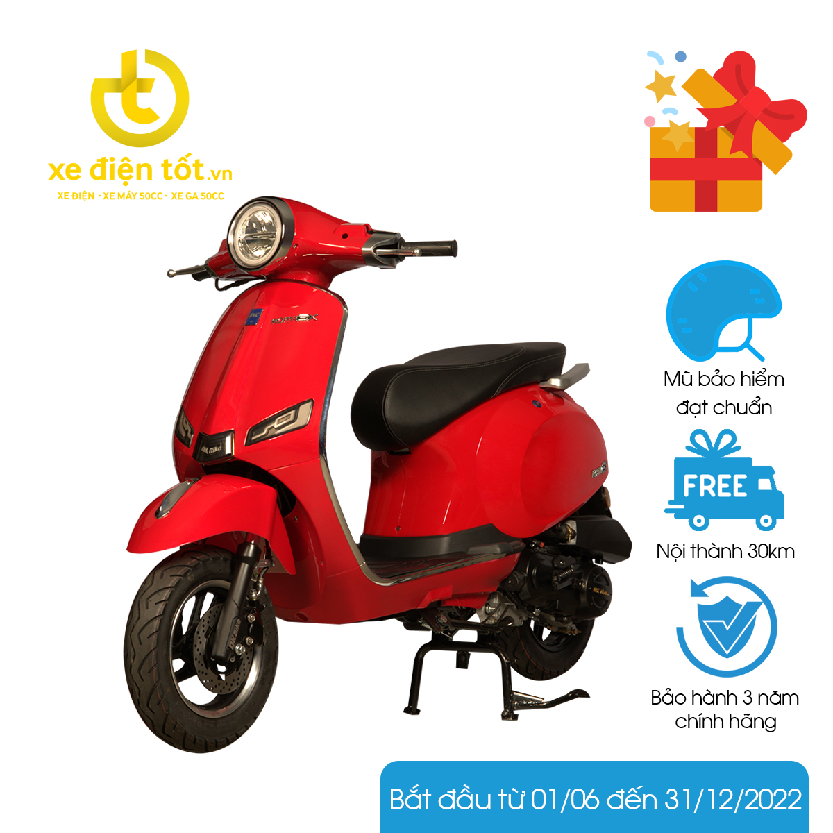 Xe Ga 50CC DK Roma SX