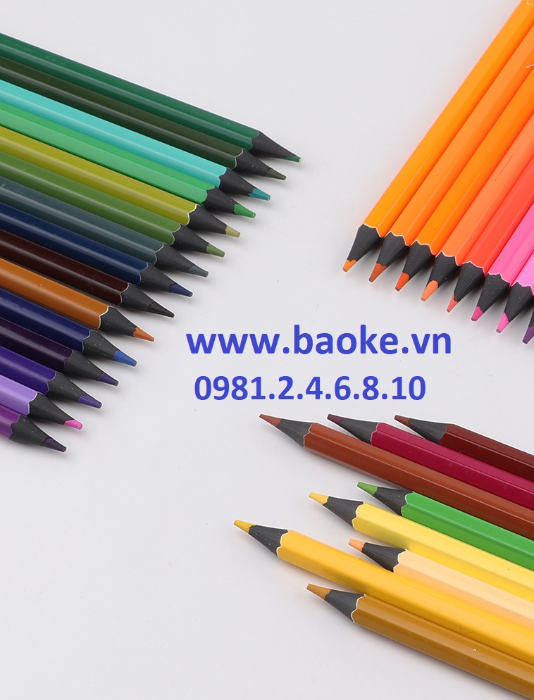 Bút chì 18 màu Baoke PO1718