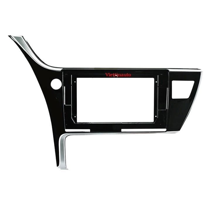 Mặt dưỡng màn hình 10 In xe Toyota Altis 2017 -2019 Kèm rắc nguồn Zin