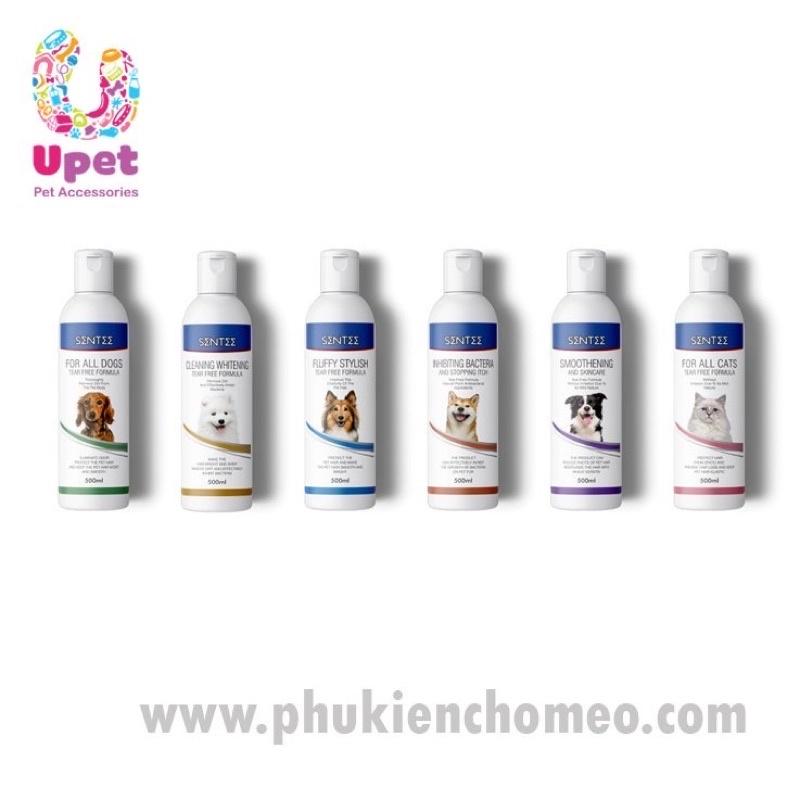 Sữa tắm, Dầu tắm cho chó mèo SenTee lưu hương nước hoa lâu,mùi hương dịu nhẹ 500ml