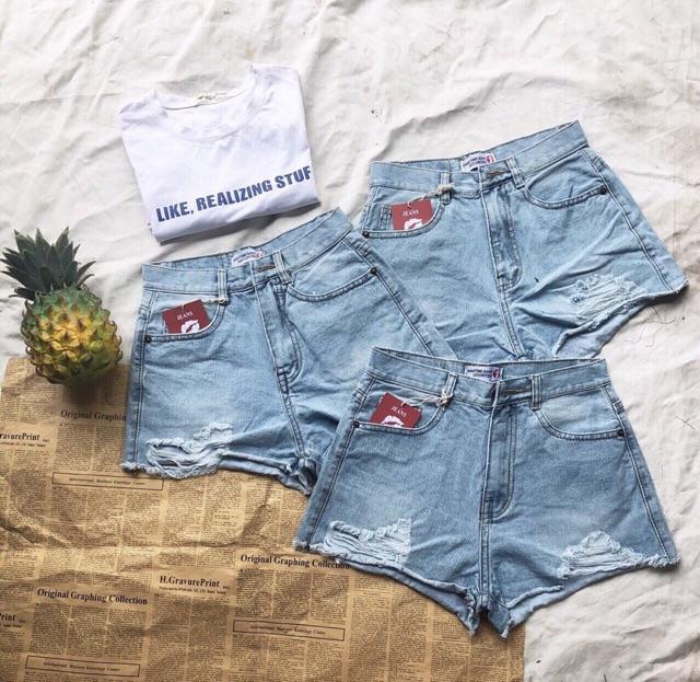 Quần đùi jean big size từ QJ654