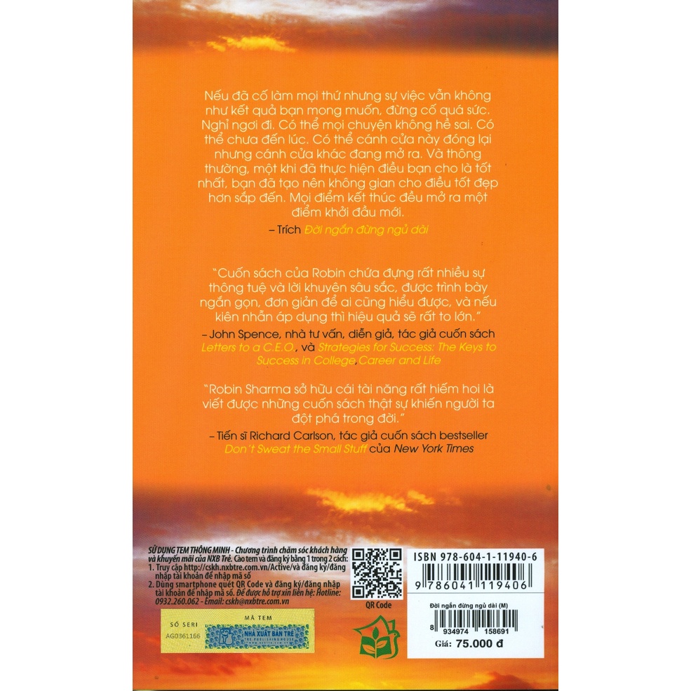 Đời Ngắn Đừng Ngủ Dài - Robin Sharma