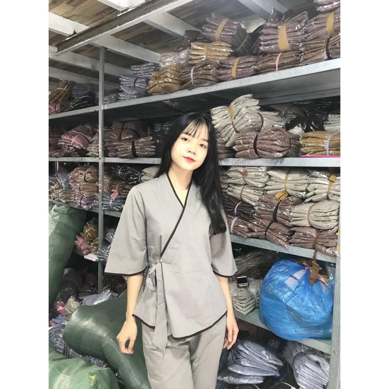 Đồ Lam Đi Chùa #Pháp Phục Phật Giáo#mẫu xéo nơ