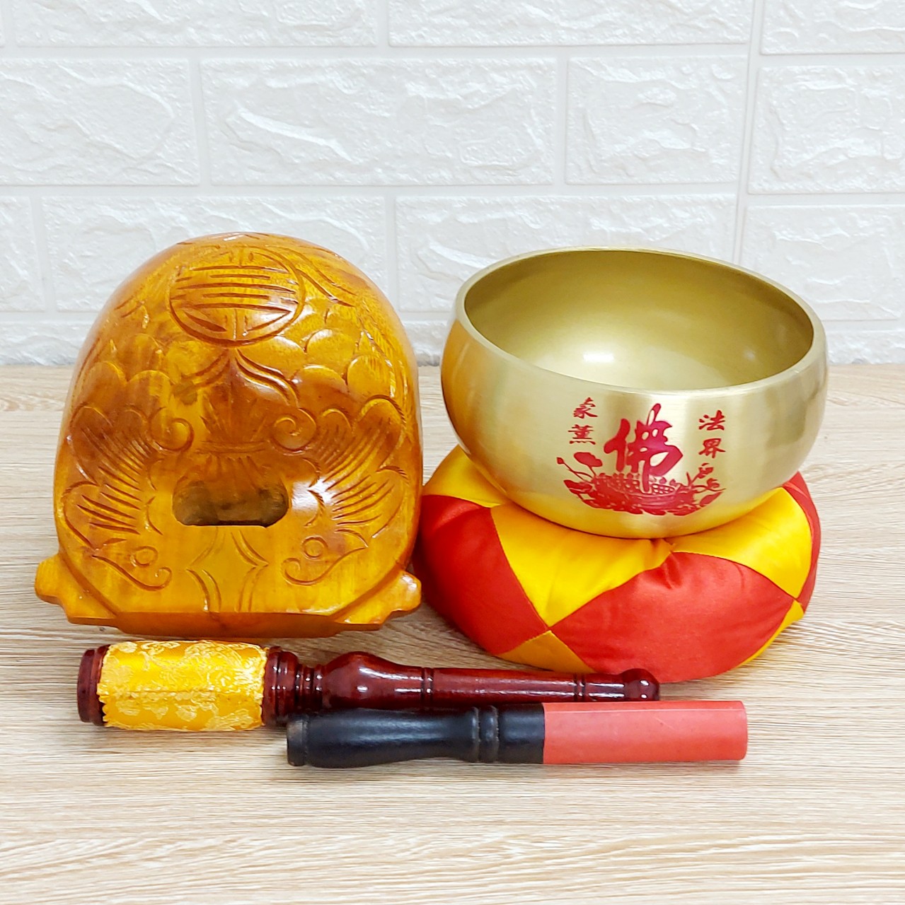 Bộ Chuông Vàng Mõ Huế Cao Cấp