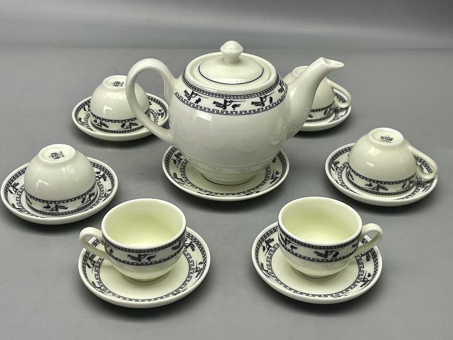 Bộ Ấm Trà Hoạ Tiết Chim Lạc Sứ Chu Đậu Truyền Thống