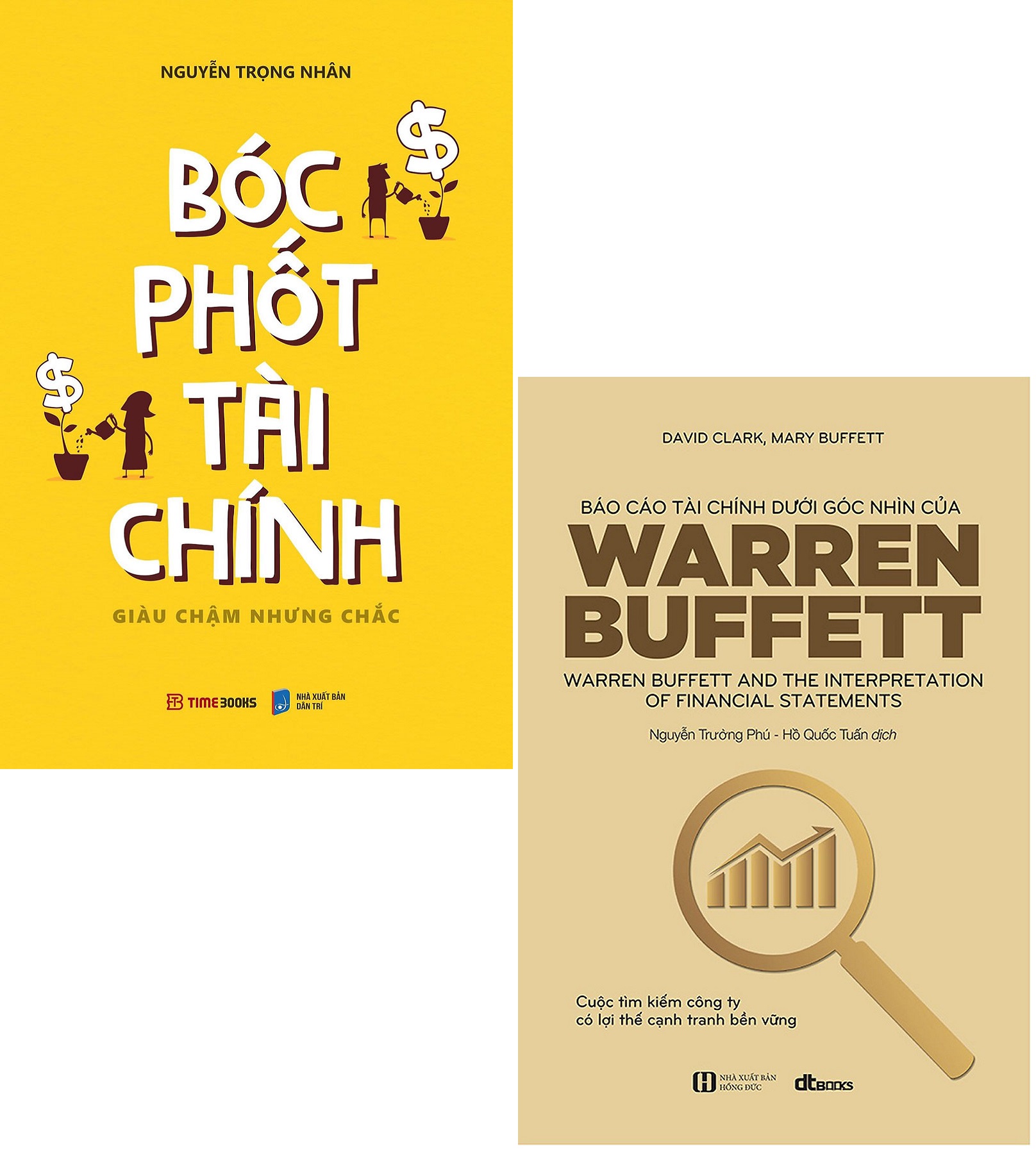 Combo Sách Tài Chính 2 quyển : Báo Cáo Tài Chính Dưới Góc Nhìn Của Warren Buffett + Bóc Phốt Tài Chính