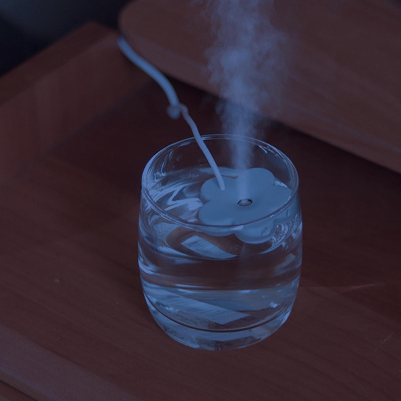 Mini Air Humidifier USB Whisper Diffuser Home Bedroom Essential Oil