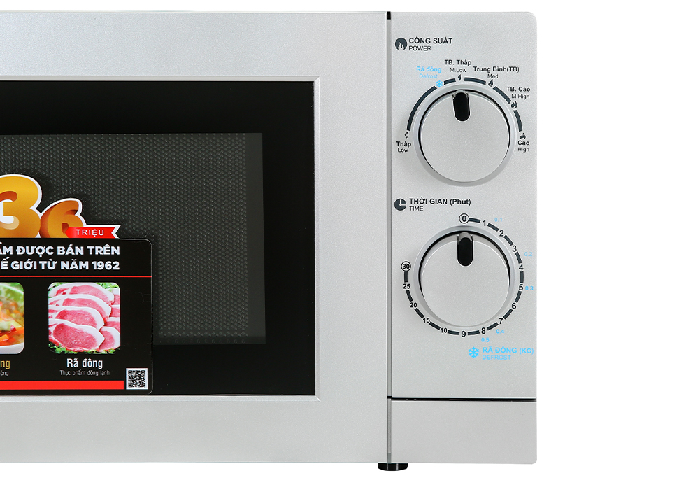 Lò Vi Sóng Sharp R-209VN-SK 20 Lít - Hàng Chính Hãng - Chỉ Giao Hà Nội